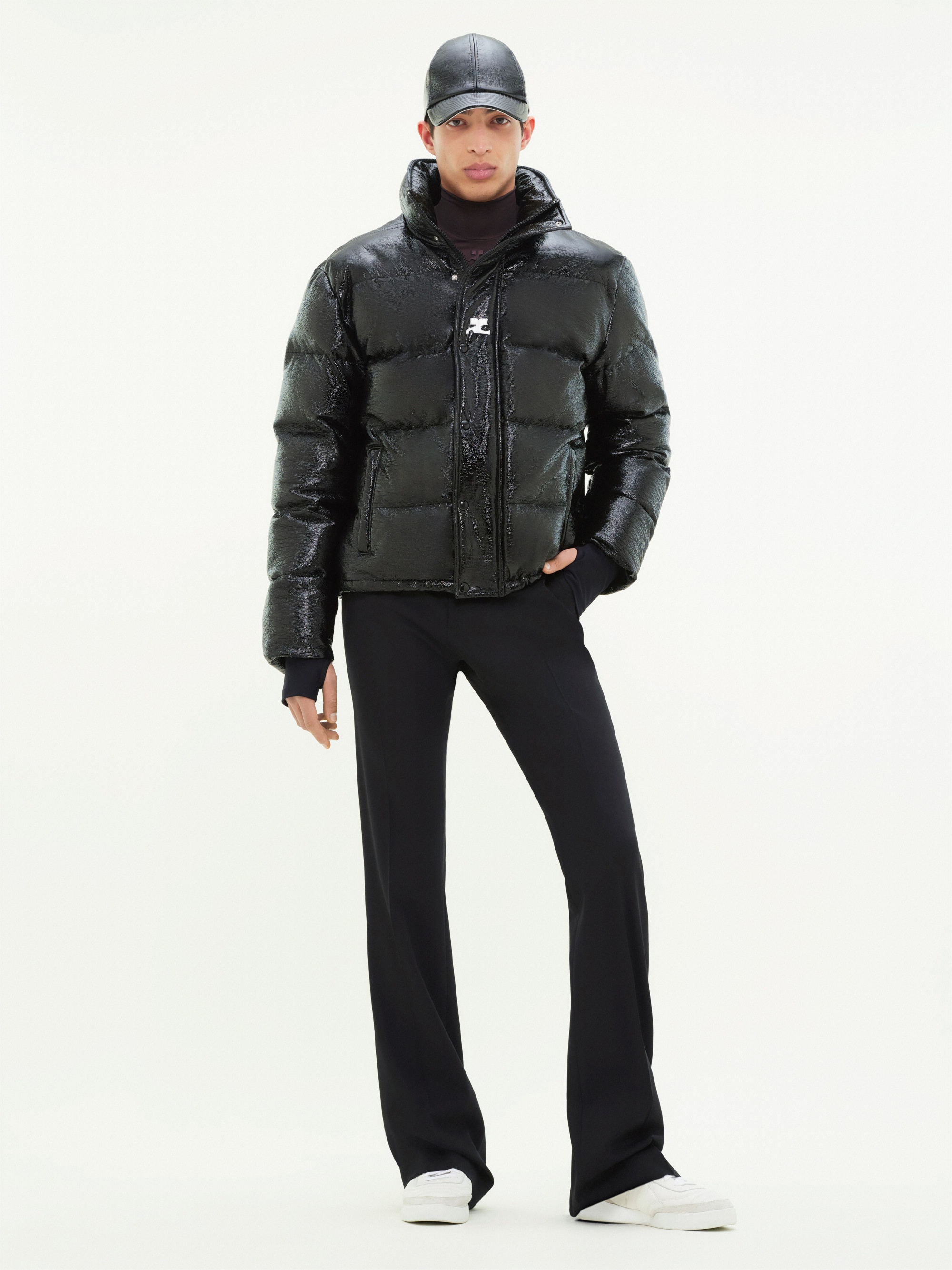 VINYL PUFFER JACKET - 2