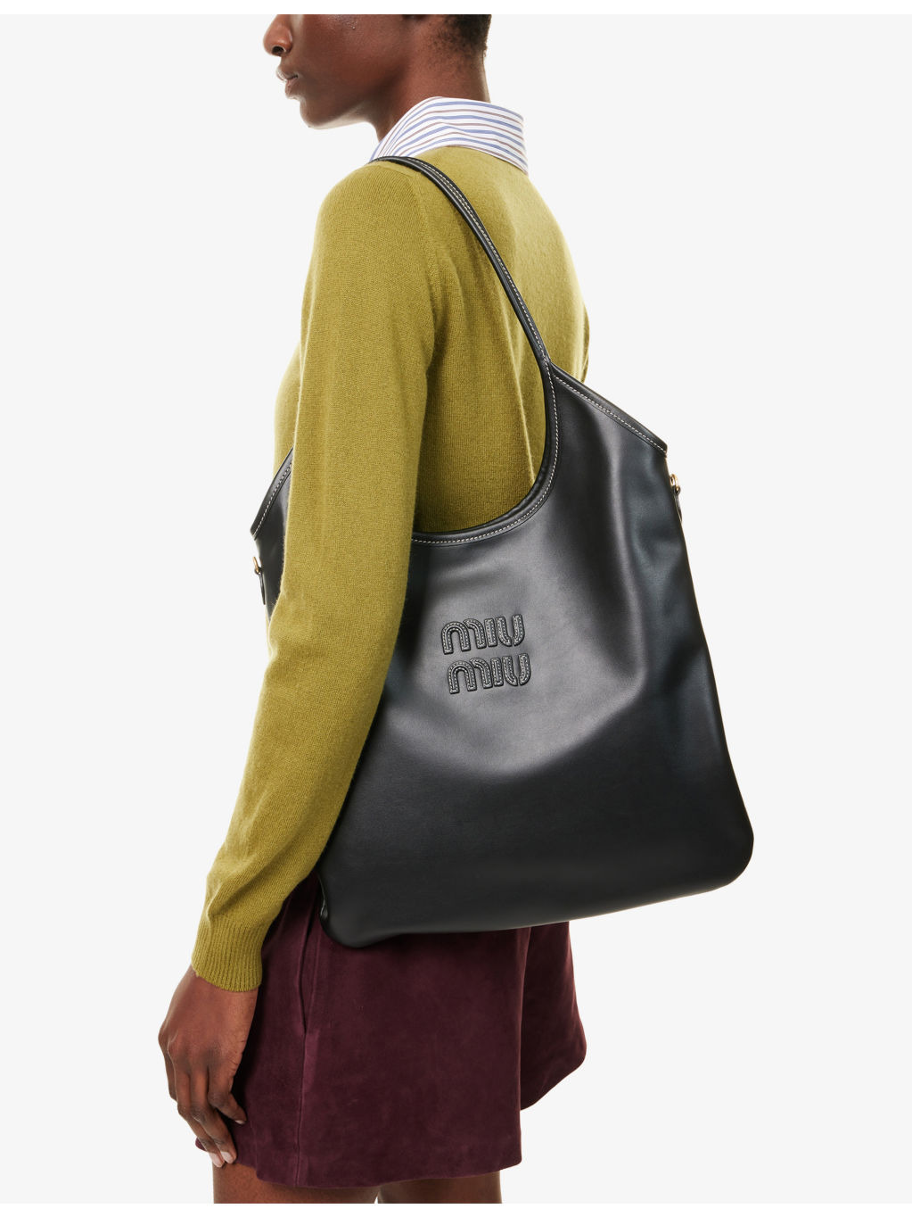 IVY Soft Leather Shoulder Bag - 2