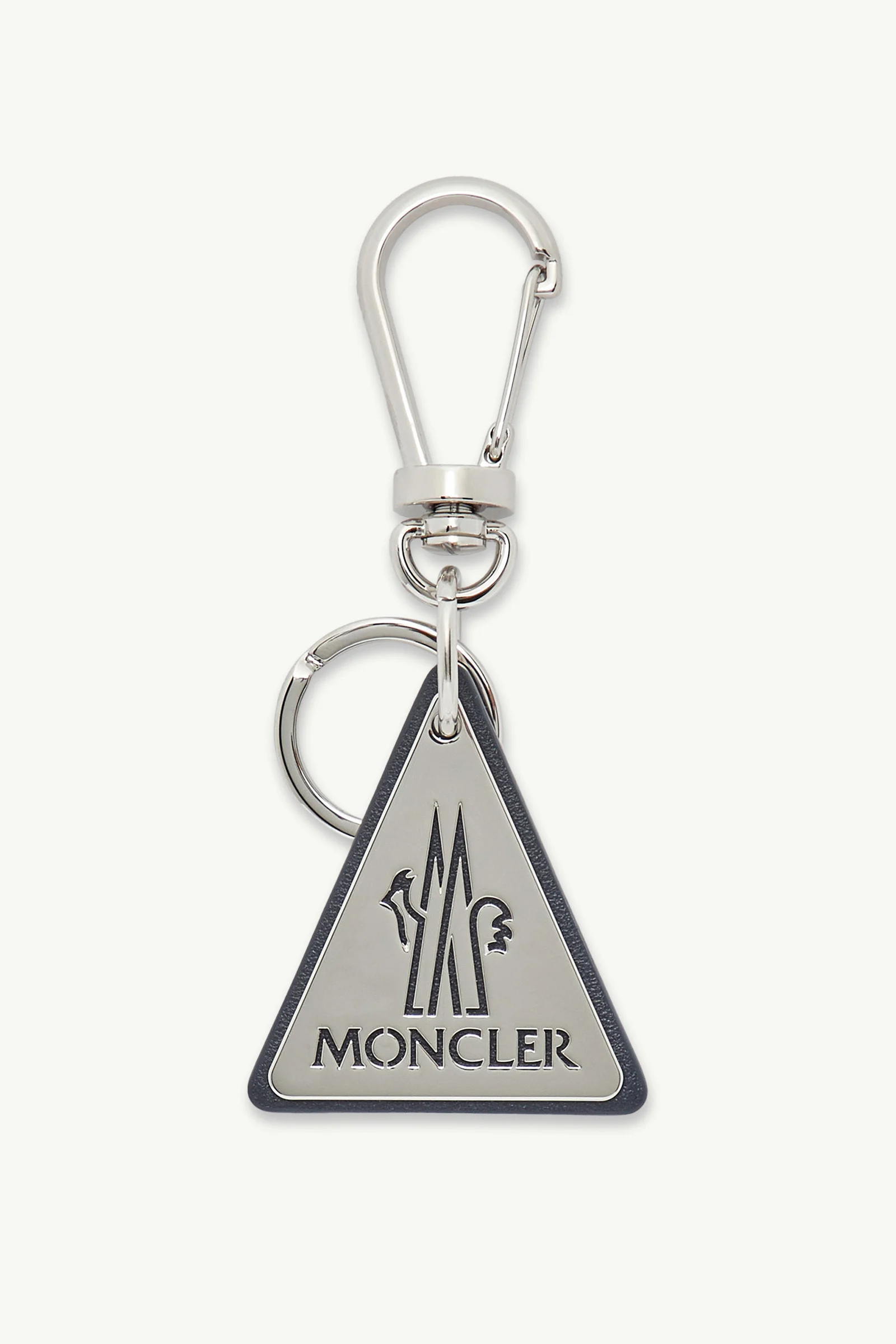 Logo Leather Key Ring - 1