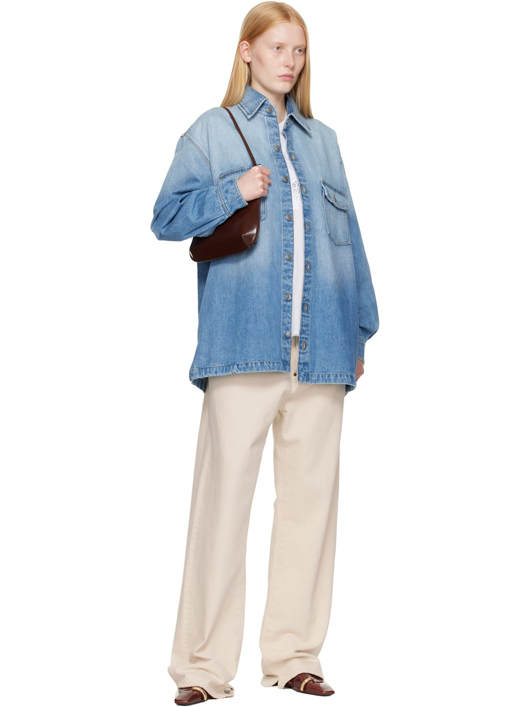 Blue Iconic Denim Shirt - 4