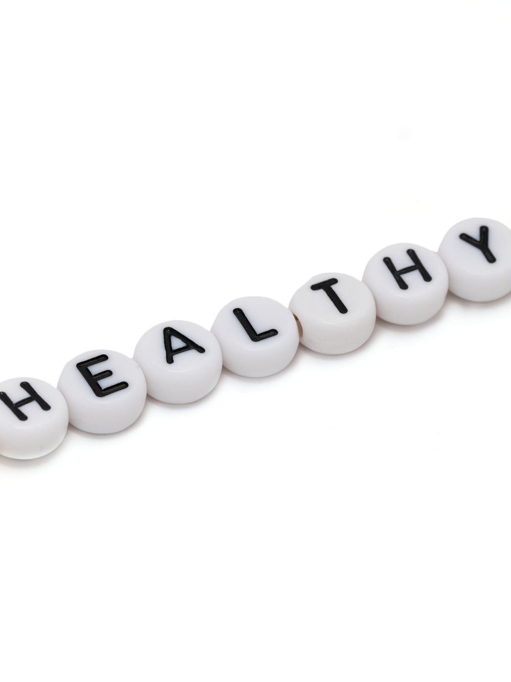 Healthy-lettered beaded bracelet - 3