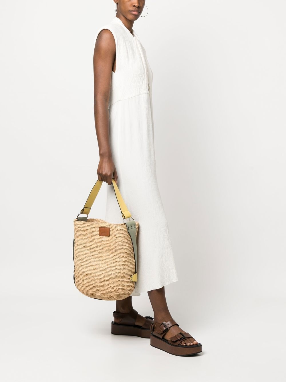 Bayia raffia tote bag - 2