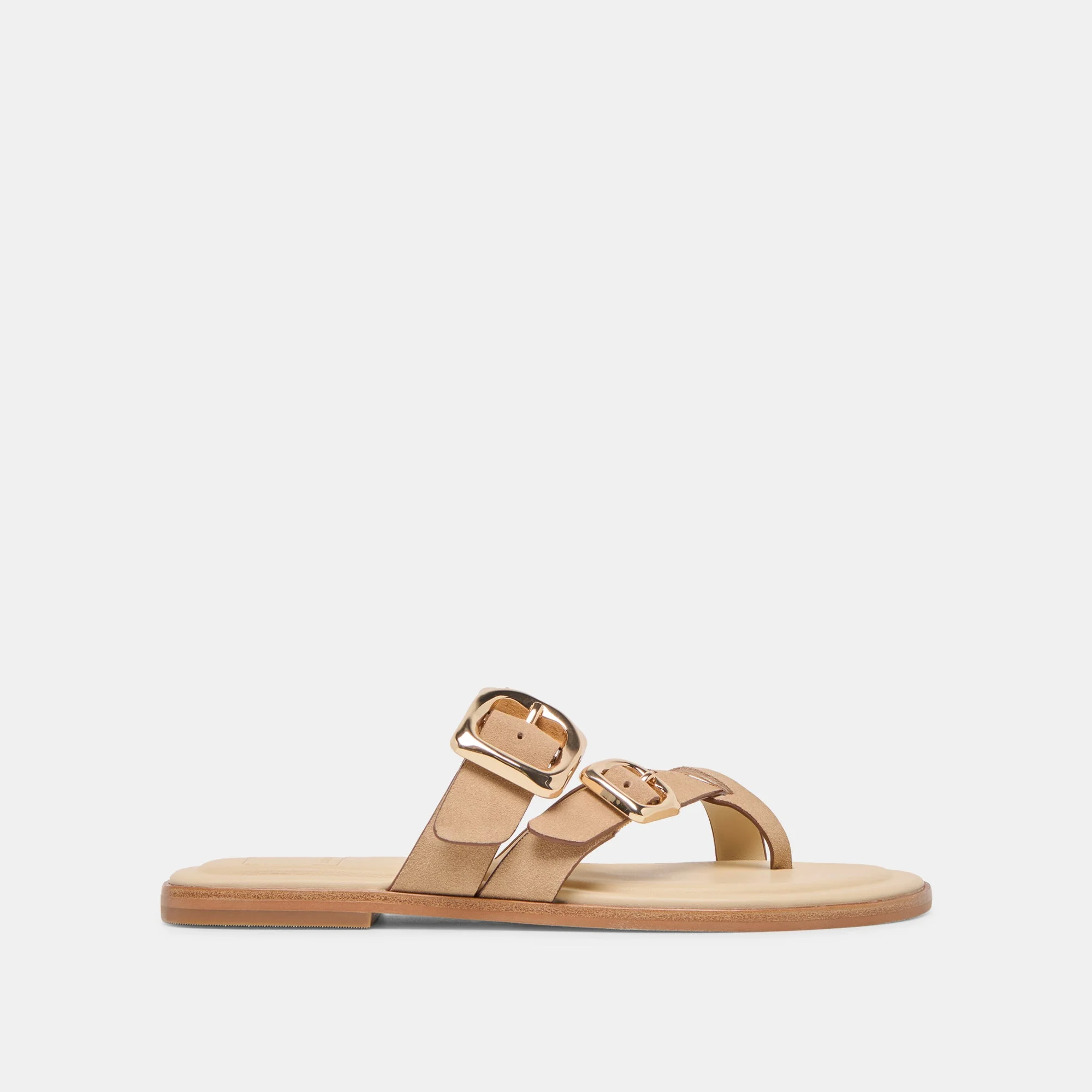 SHORE SANDALS CAMEL SUEDE - 1