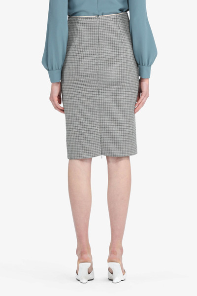 N°21 CHECKED TAILORED PENCIL SKIRT outlook
