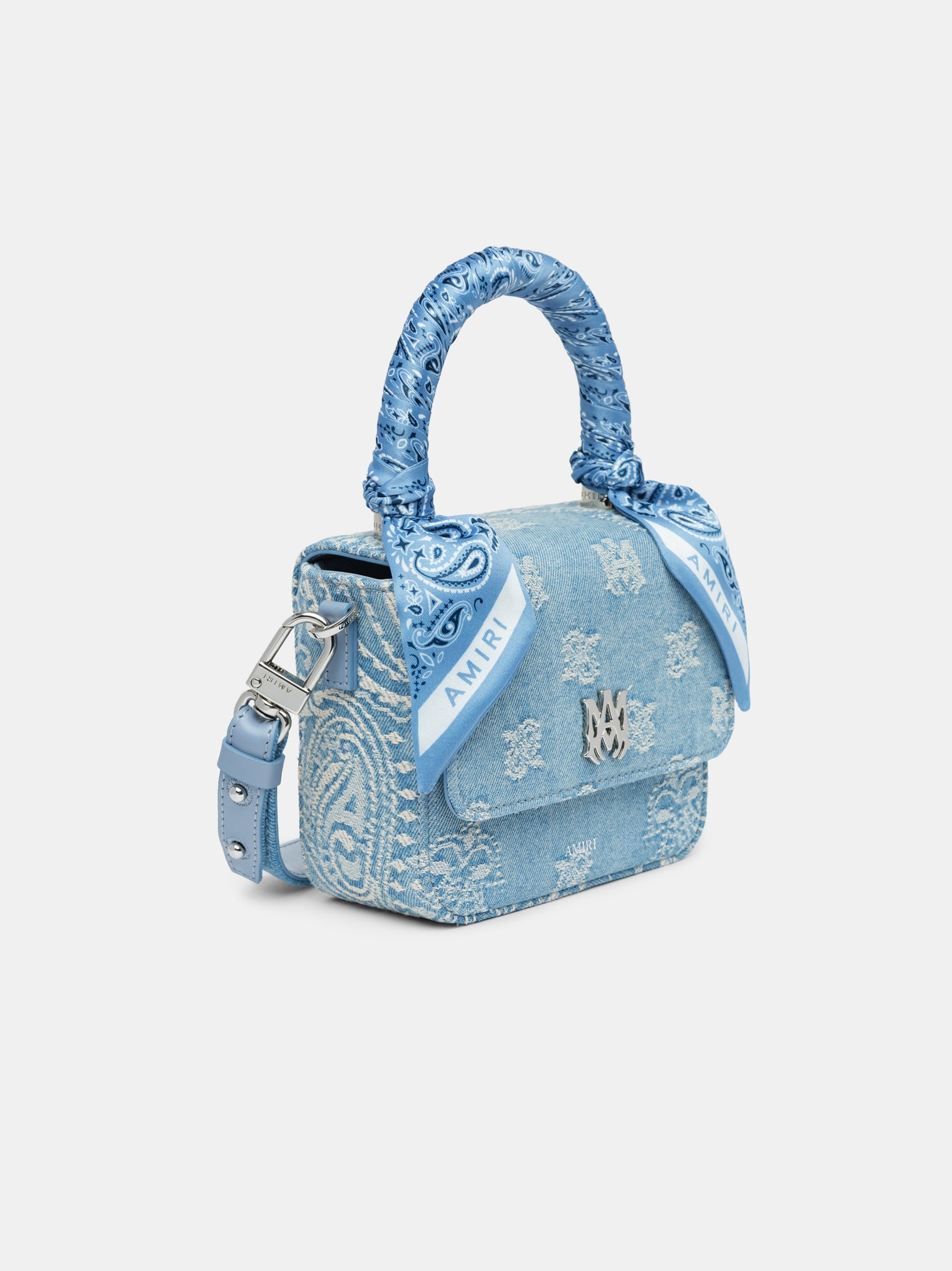 WOMEN'S DENIM BANDANA MICRO MA BAG - 4