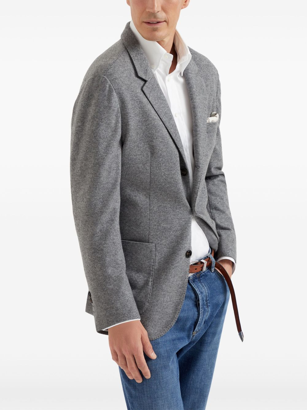 single breasted blazer - 3
