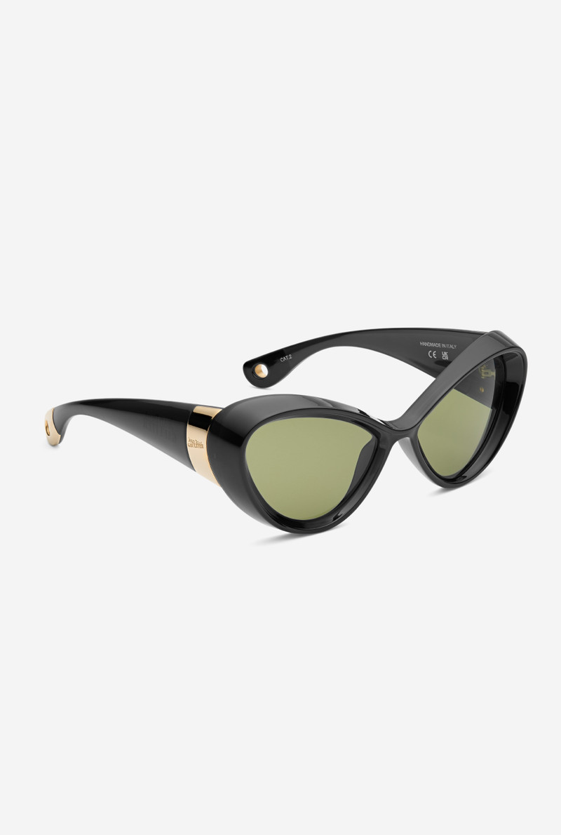 THE BLACK PARISIAN CAT SUNGLASSES - 1