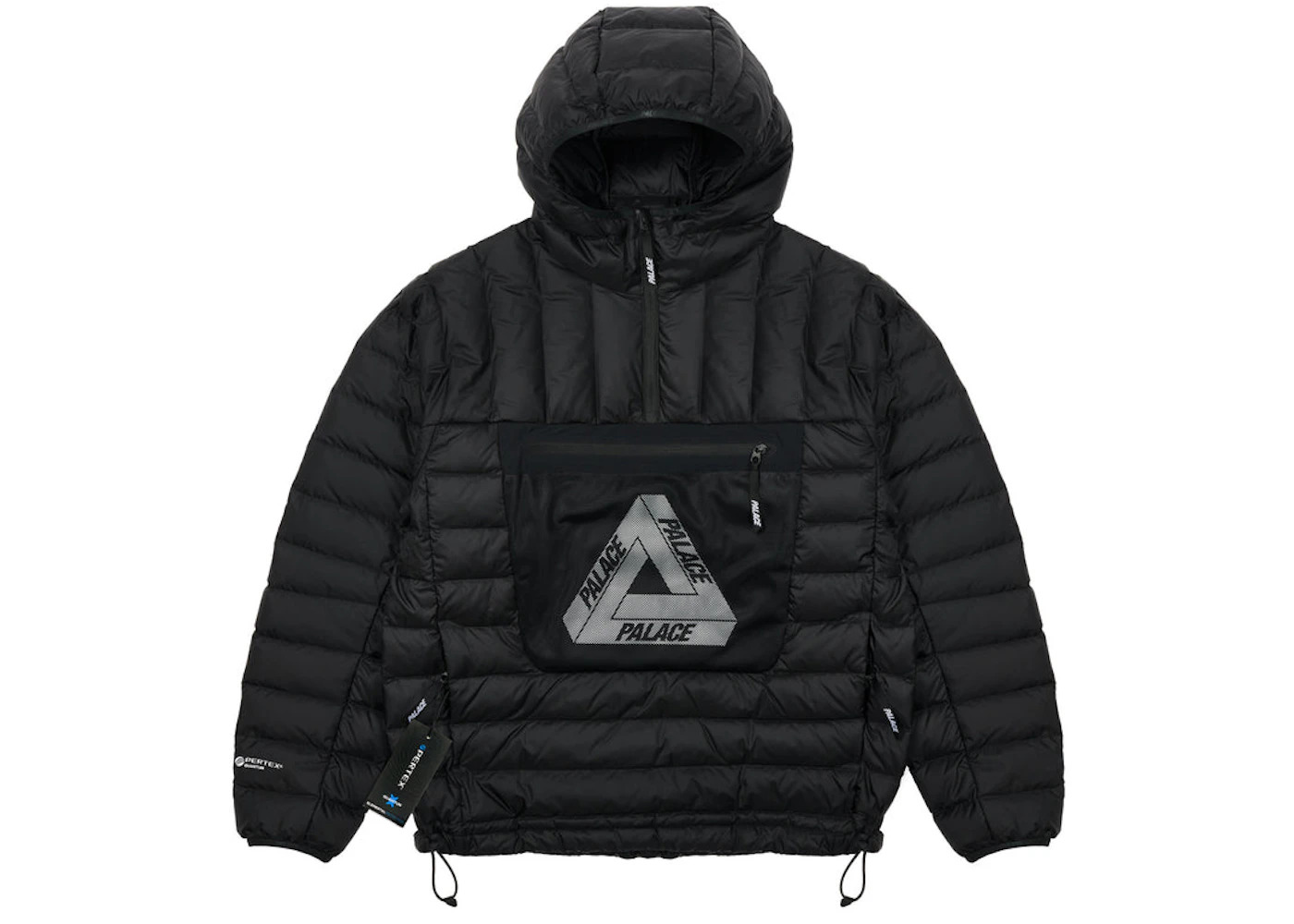Palace Pertex Q-Lite Down Jacket Black - 1
