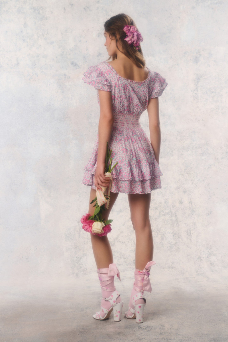 Re-Edition Stanton Floral Cotton Mini Dress 5