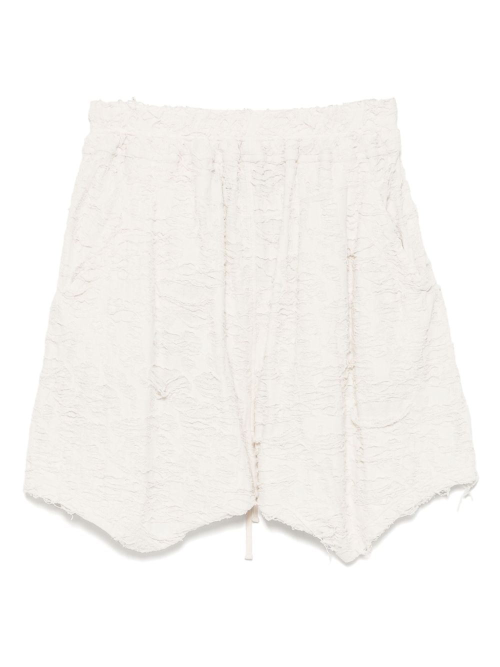 Drop Crotch Fibroin shorts - 2