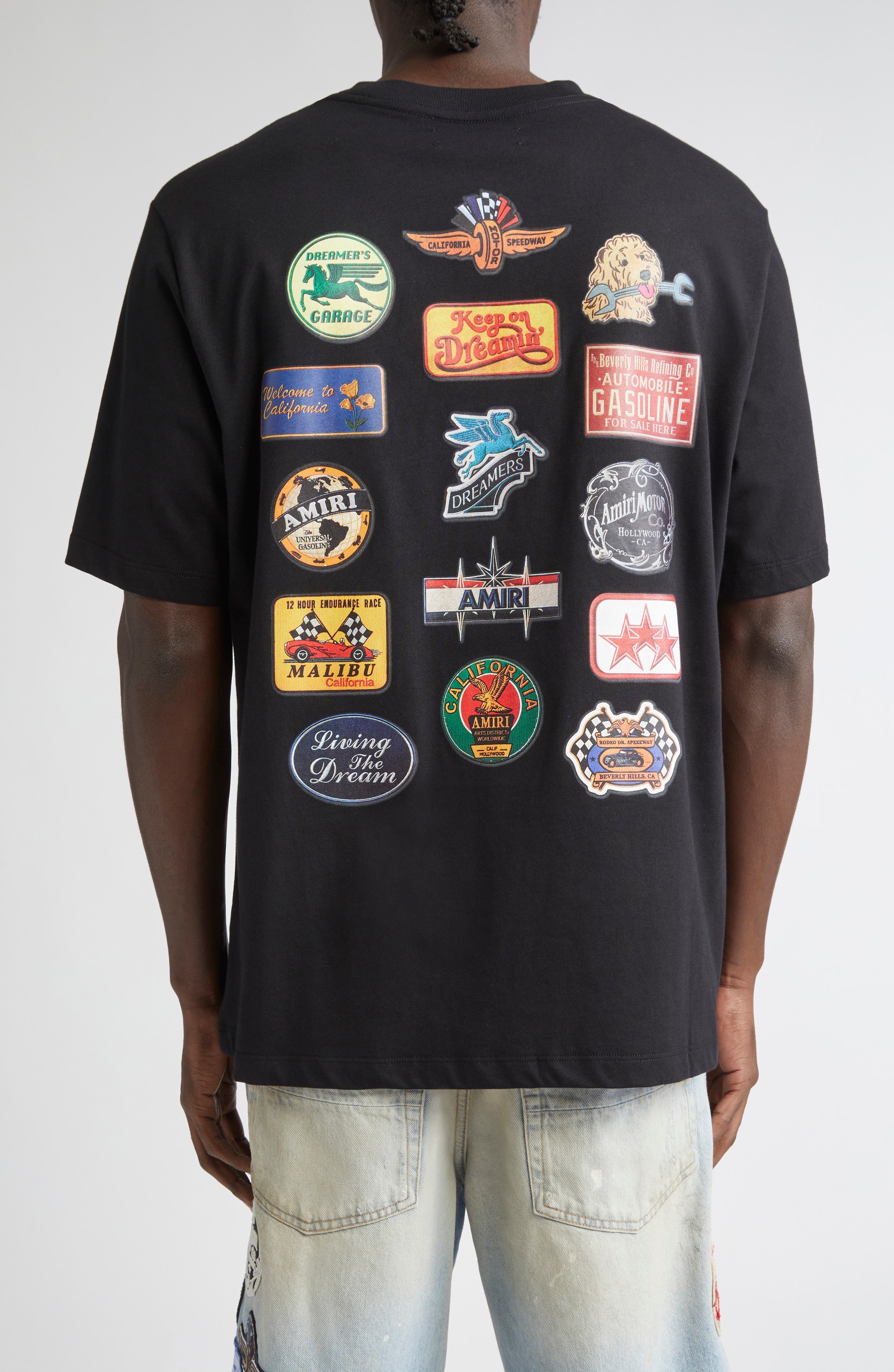 AMIRI Station Patch Graphic T-Shirt in Black at Nordstrom - 2
