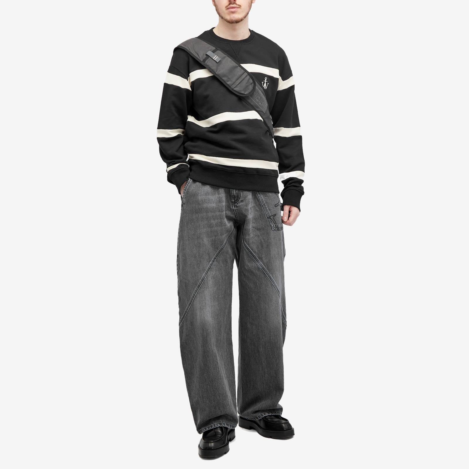 JW Anderson Stripe Crew Sweat - 4