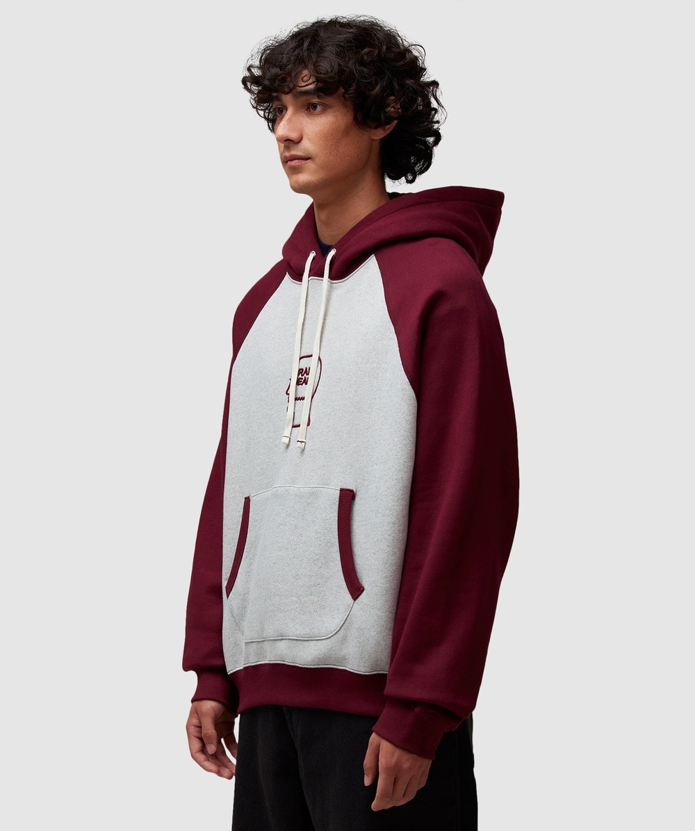 Fleece logo raglan hoodie - 2