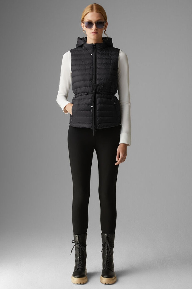 BOGNER Cleo Lightweight down waistcoat in Black outlook