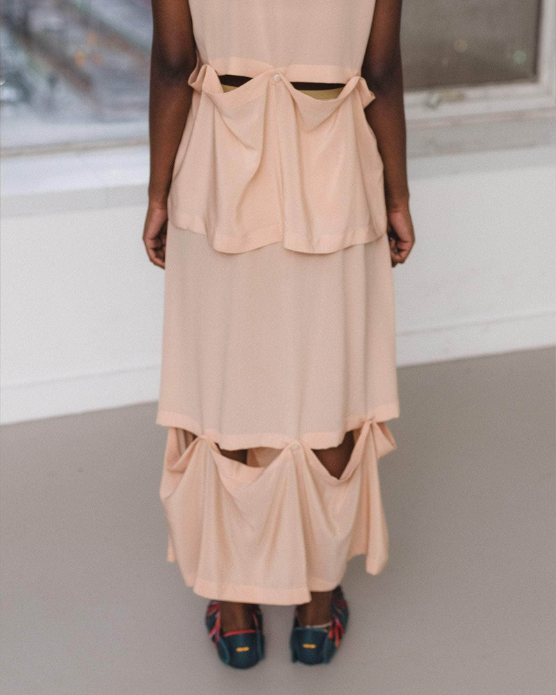 BASERANGE Sil Skirt - Silk Crepe outlook