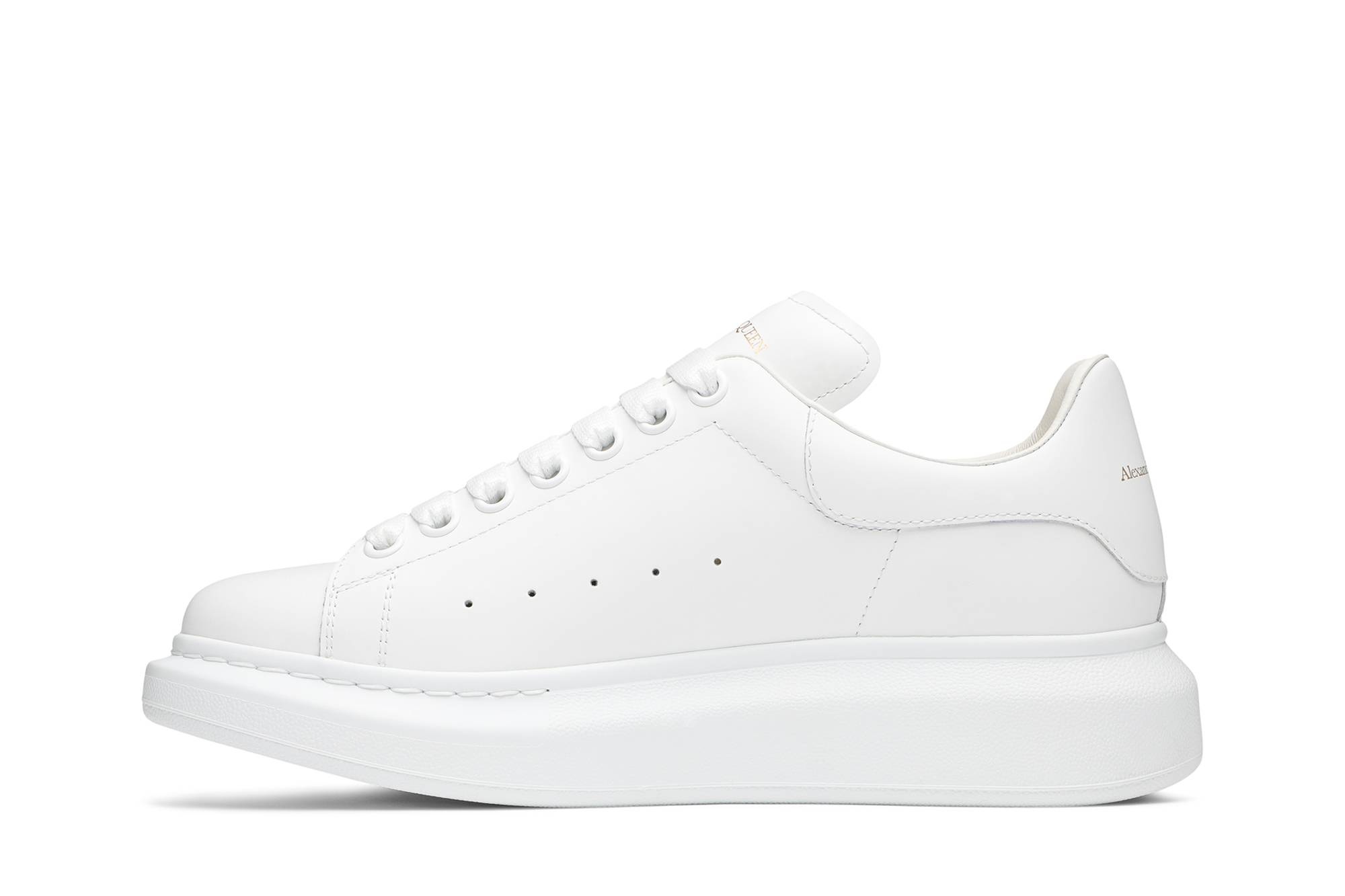 Alexander McQueen Wmns Oversized Sneaker 'White' - 3