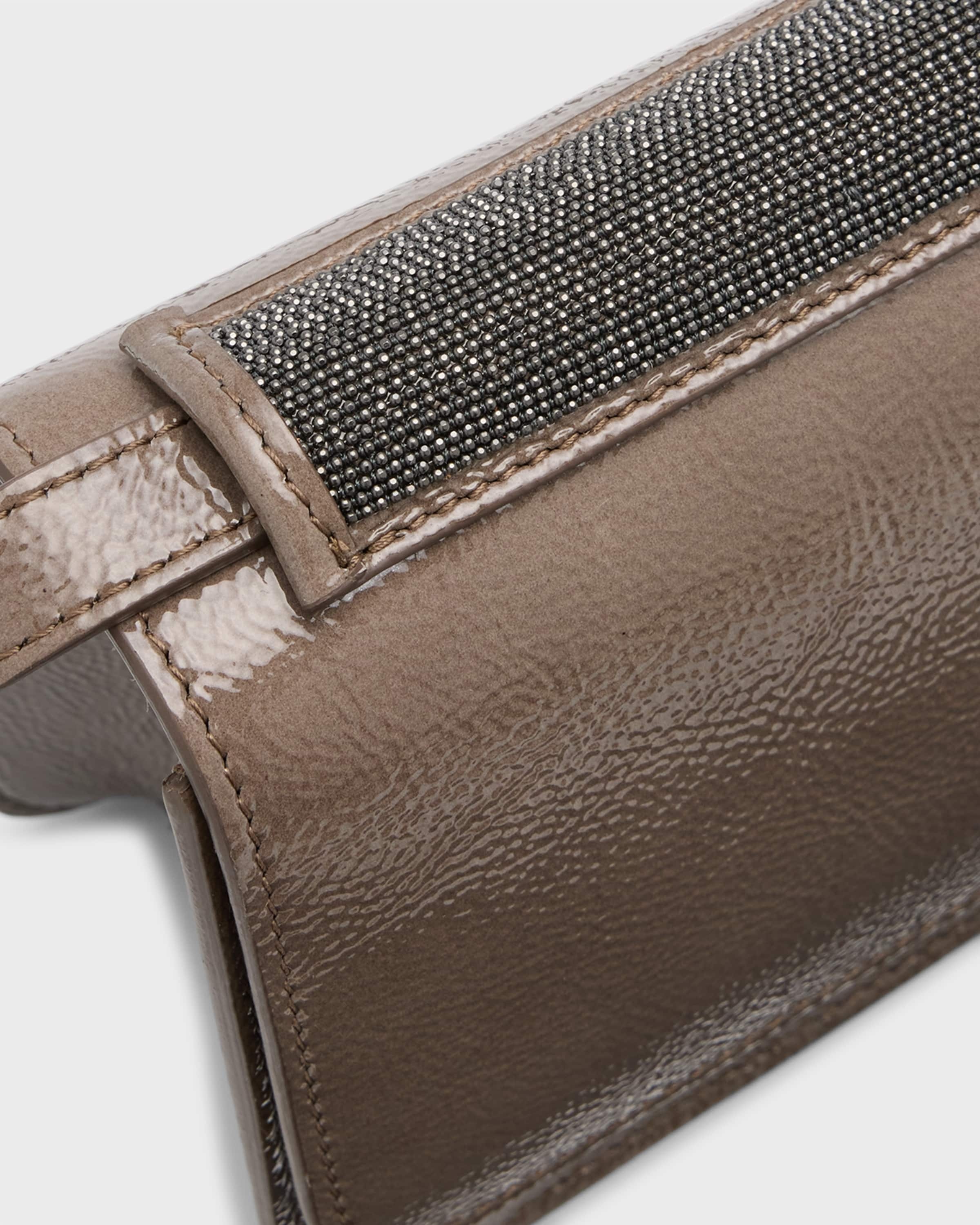 Monili Patent Leather Crossbody Bag - 6
