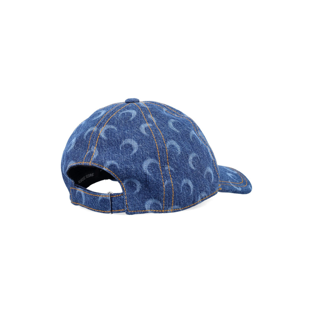 Marine Serre Blue Hats Men - 2