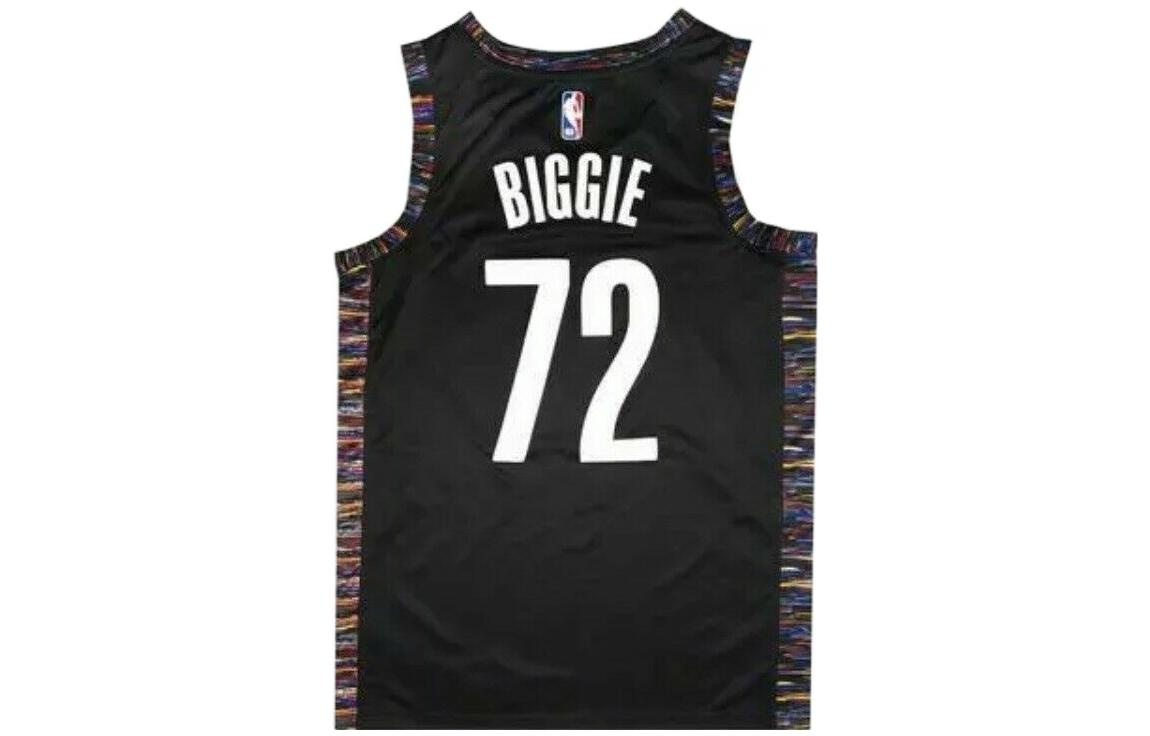 ウェア Nike x Brooklyn NETS Jerseys 'Biggie 72' NIKE NBA Brooklyn Nets Biggie 72 Dri-Fit Basketball Jersey