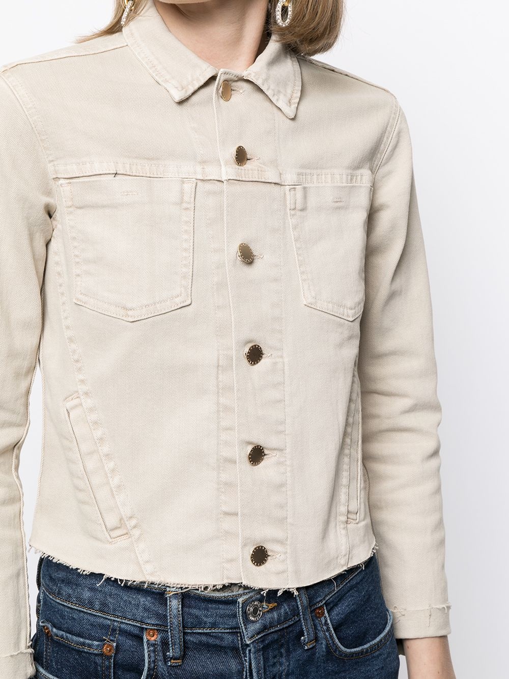Janelle raw-edge jacket - 5