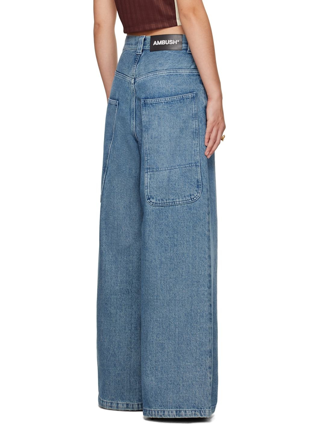 Blue Baggy Jeans - 3