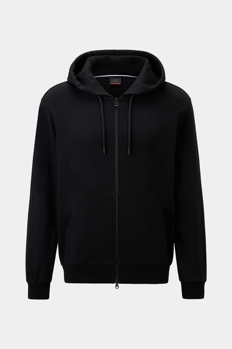 Filipo jersey jacket in Black 1