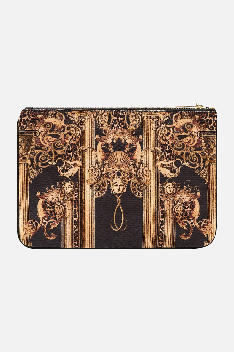 SMALL CANVAS CLUTCH 3