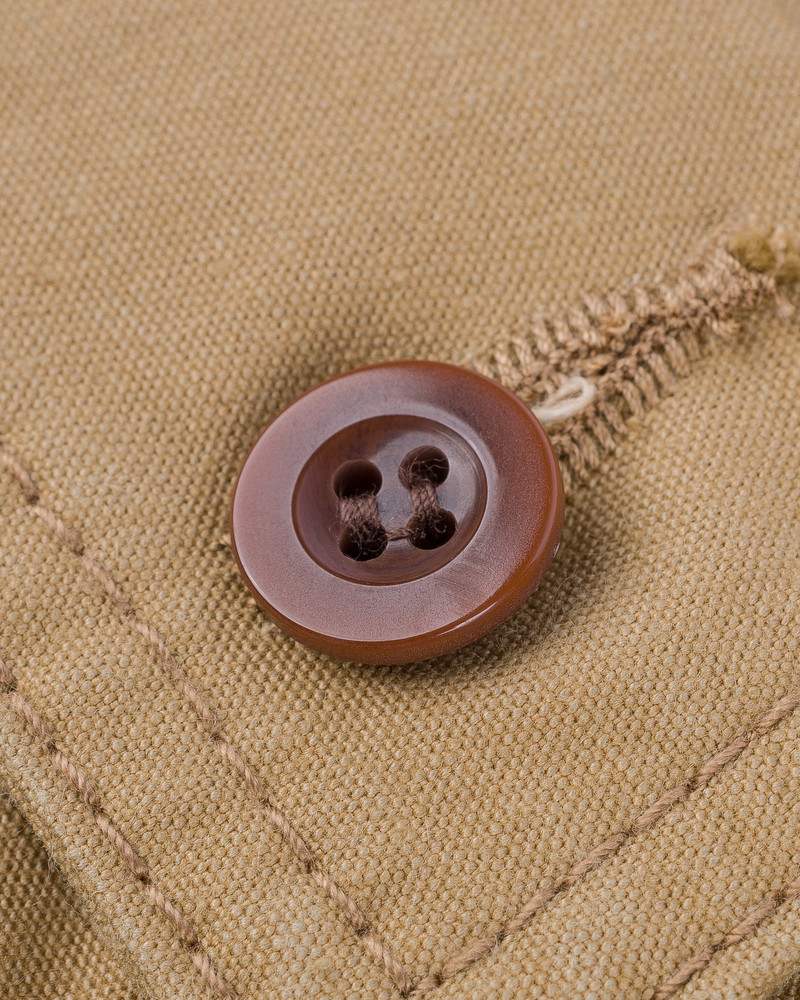 9OZ CANVAS MILITARY CARGO SHORTS - BEIGE 7