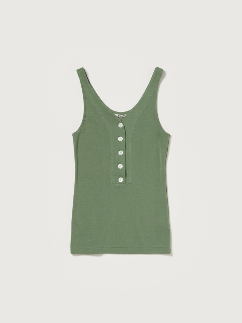 ORGANIC COTTON FINE RIB TANK 1