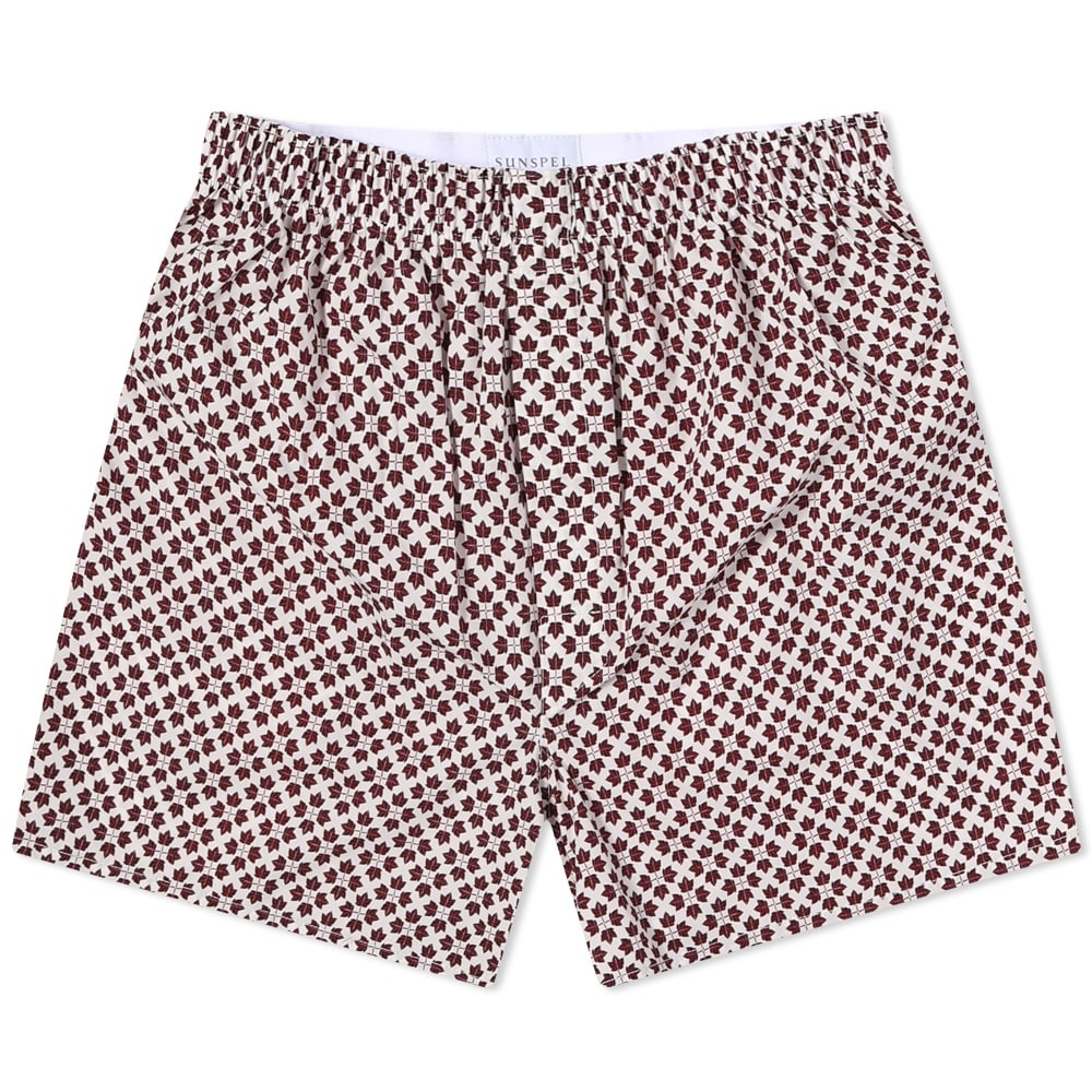 Sunspel Printed Boxer Short - 1