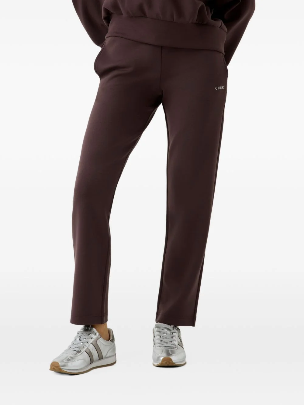 logo-print straight-leg track pants - 1