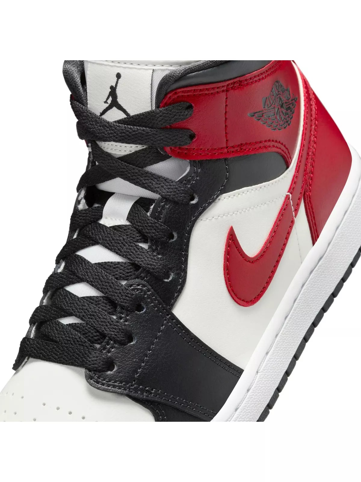1 Mid "Sail/Gym Red/Off Noir/White" Women's Shoe - 11