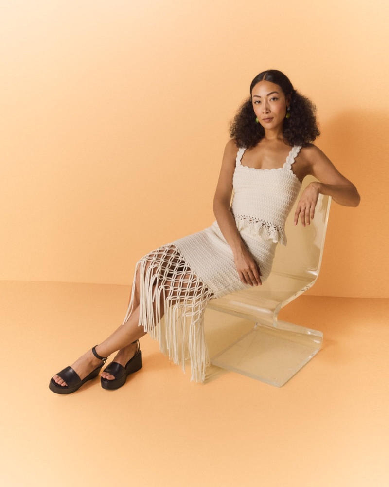 Rails Sevilla Crochet Knit Skirt outlook