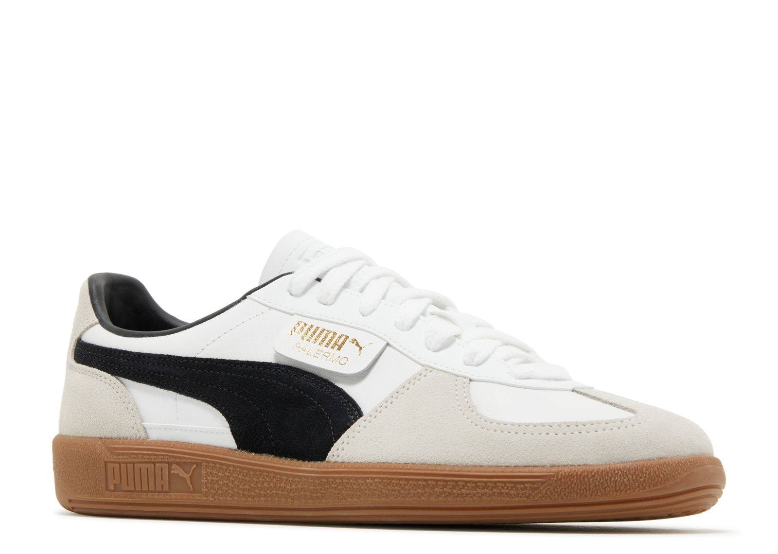 PALERMO LEATHER 'WHITE BLACK GUM' - 2