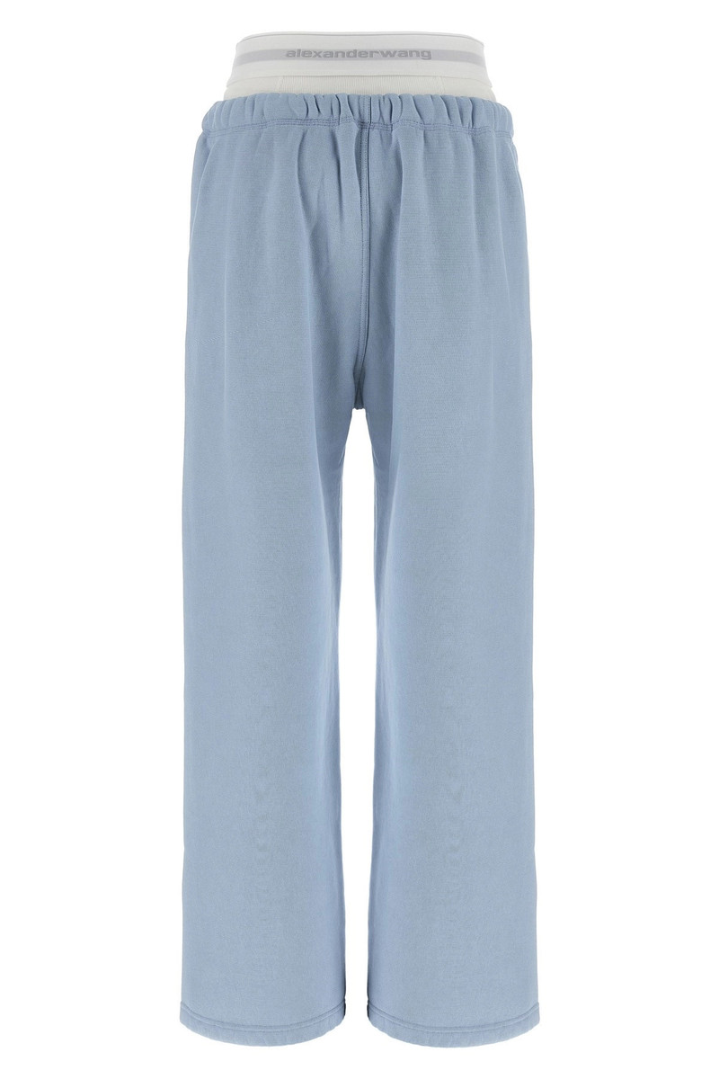 alexanderwang.t 'Wide Leg W/ Logo Elastic Exposed Brief' joggers outlook