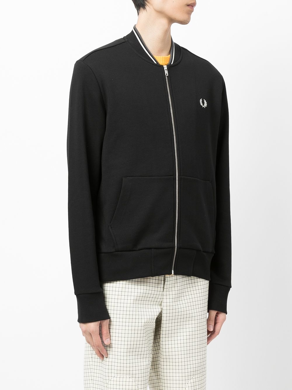plain bomber jacket - 3