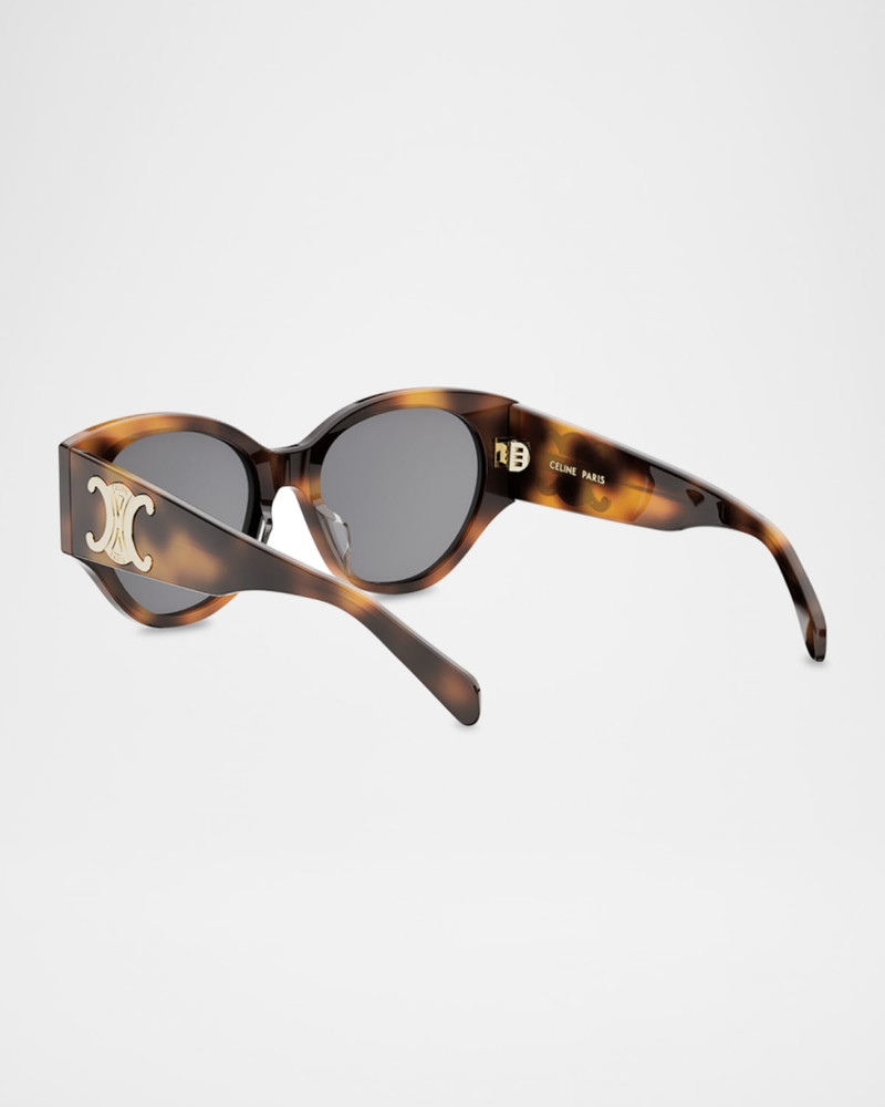 CELINE Maxi Triomphe Acetate Butterfly Sunglasses outlook