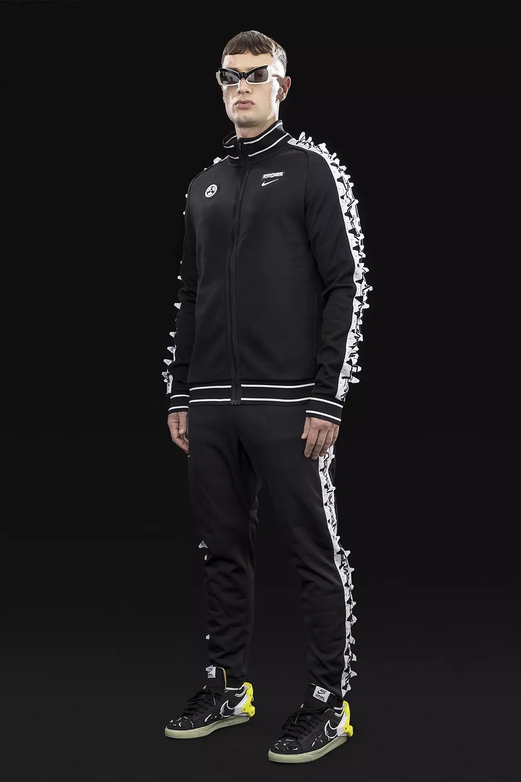 GGG-P1-010 Nike® Acronym® Track Pant Knit BLACK/BLACK - 10
