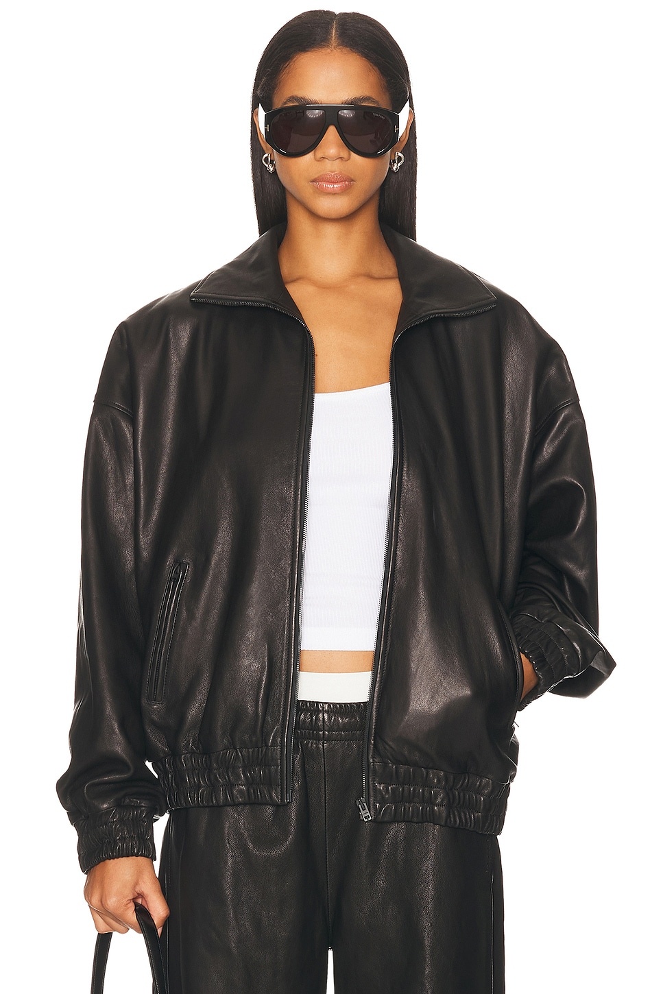 Lemmy Crop Leather Jacket - 2