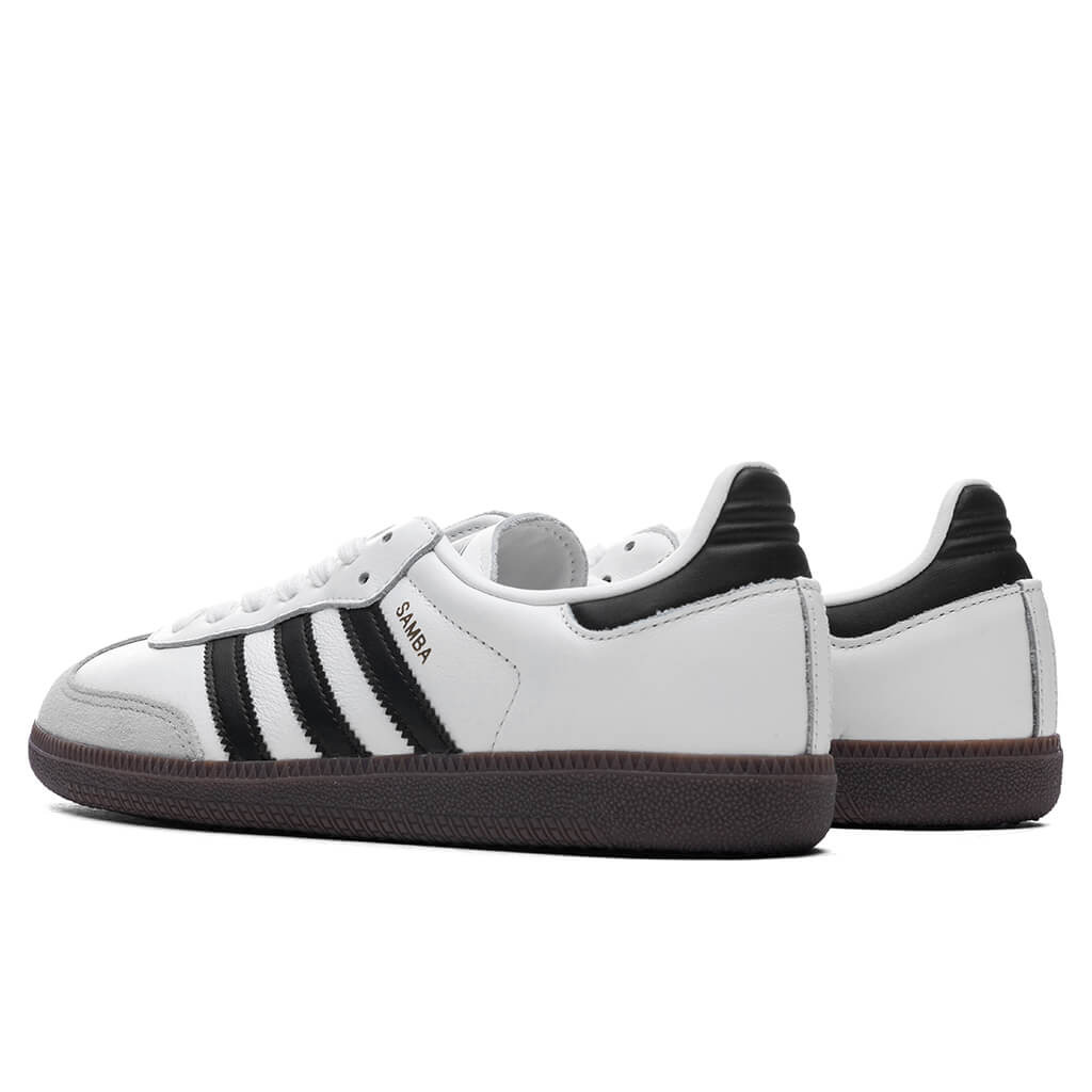 WOMEN'S SAMBA OG - CLOUD WHITE/CORE BLACK/CORE GRANITE - 3