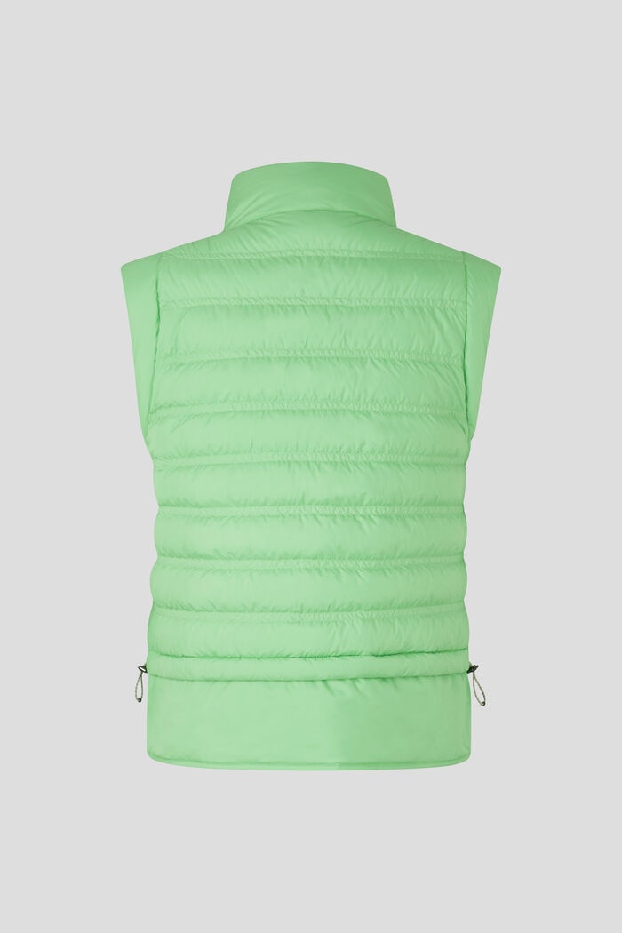 Florin Lightweight down waistcoat in Light green - 3