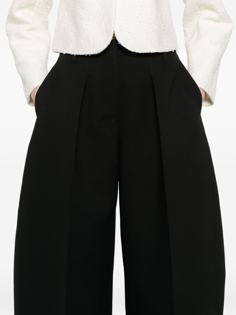 pleated balloon trousers - 5