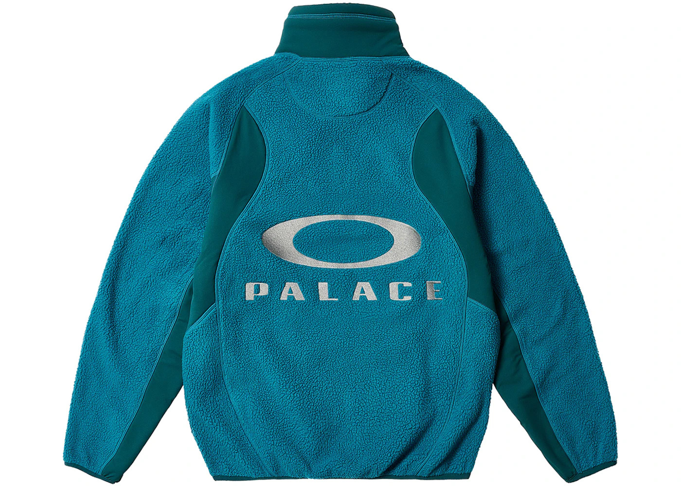 Palace x Oakley Fleece Petrol - 2