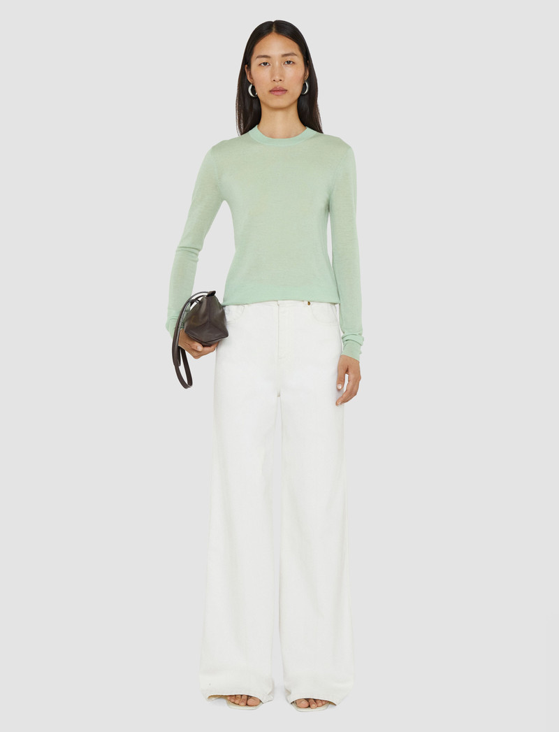 JOSEPH Cashair Round Neck Jumper outlook