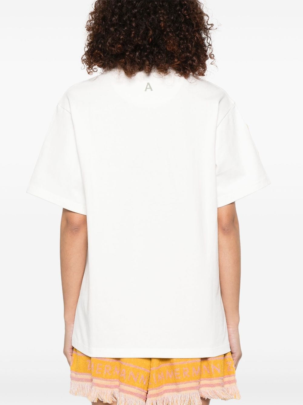 embroidered T-shirt - 4