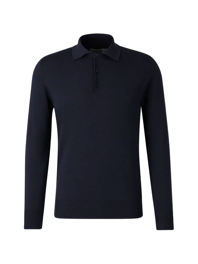 long-sleeve polo shirt 1