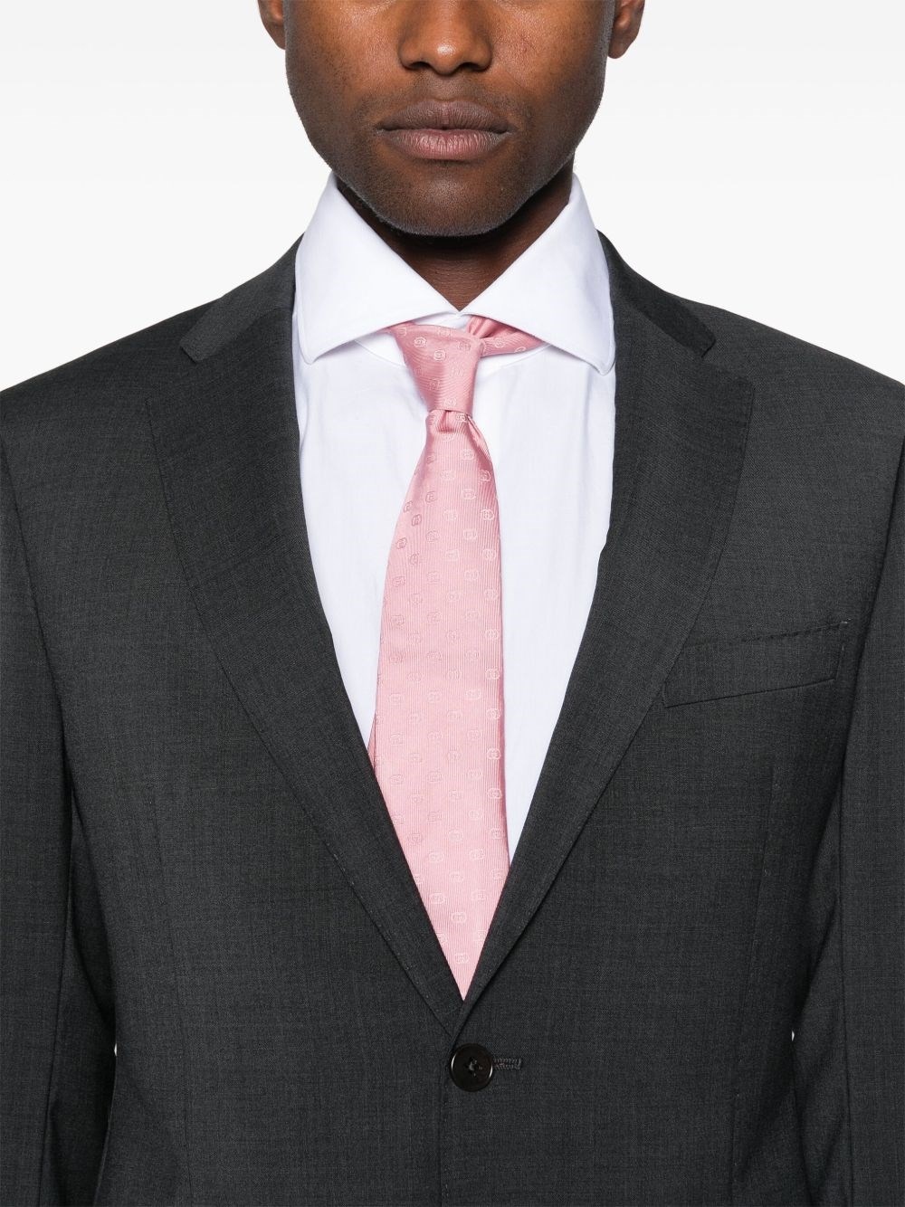 Wool single-breasted suit - 4