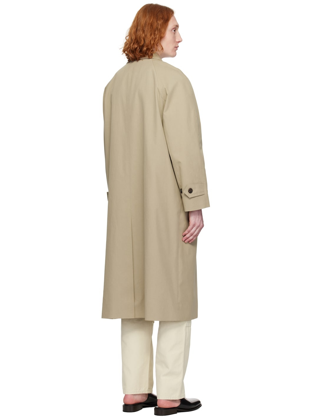 Taupe Refined Mac Coat - 3