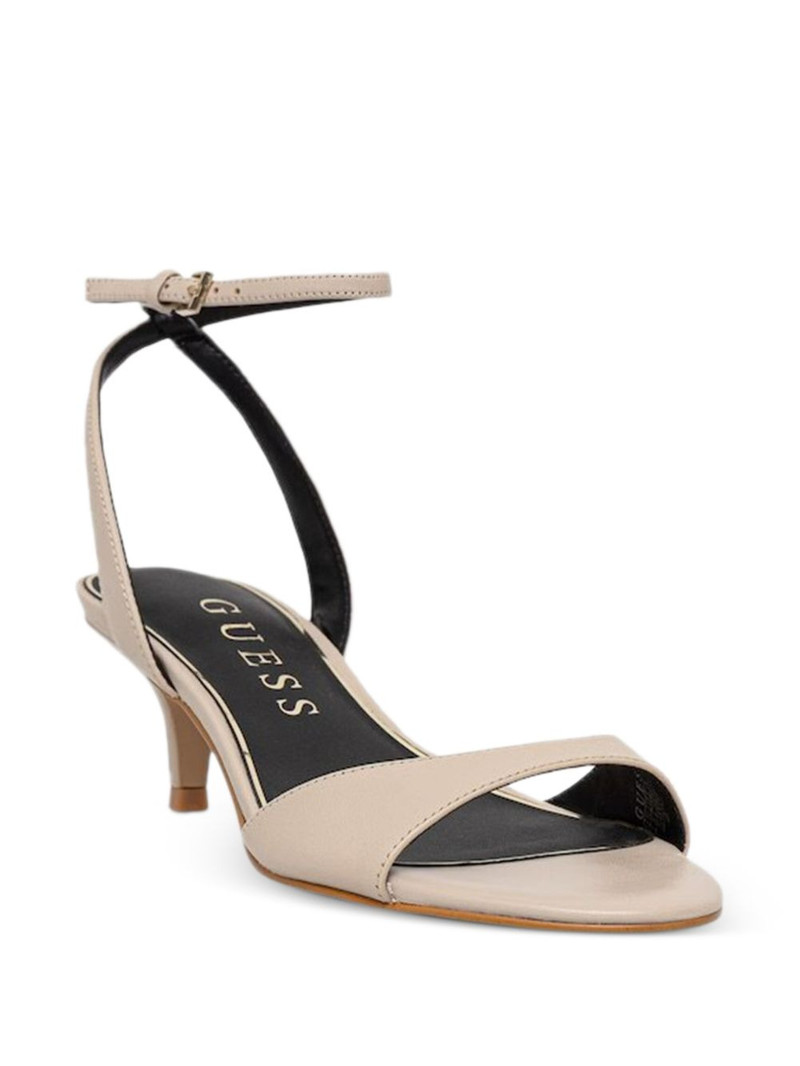 GUESS USA LERELA leather heeled sandals outlook