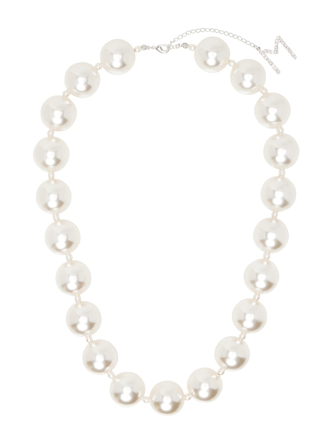 White Pearl Necklace - 1